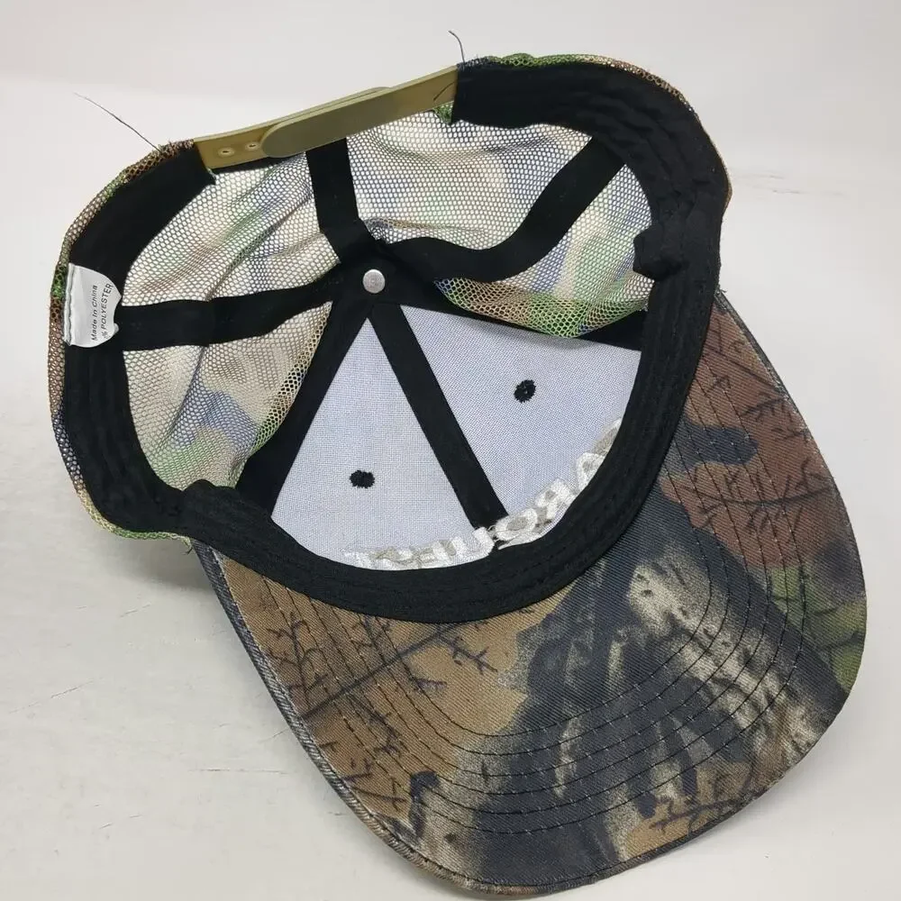 Carquest Trucker Hat Brown One Size Camo Mesh Back Snapback Auto Parts Logo